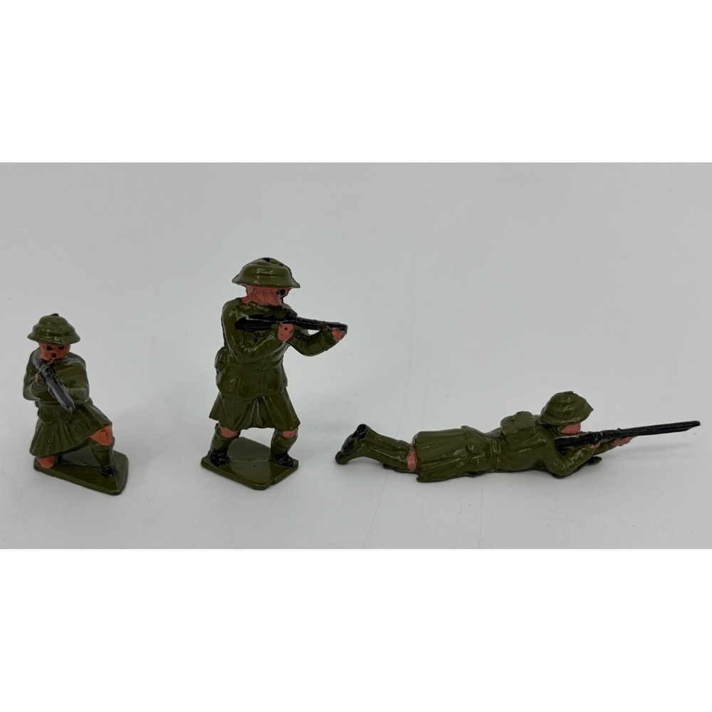 Vintage Segal Lead Foreign Service Highlanders 1/32 Toy Soldiers